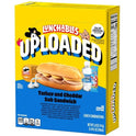 Lunchables Uploaded Turkey & Cheddar Cheese Sub Sandwich Kids Lunch Meal Kit, 15 oz Box