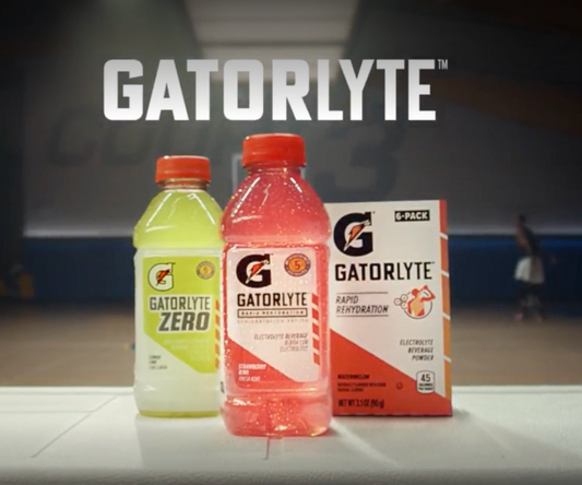 Gatorade, Gatorlyte Zero Electrolyte Beverage, Lemon Lime, 20 oz Bottle