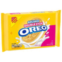 OREO Double Stuf Golden Sandwich Cookies, Family Size, 18.71 oz