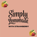 Simply Non GMO All Natural Strawberry Lemonade Juice, 52 fl oz Bottle