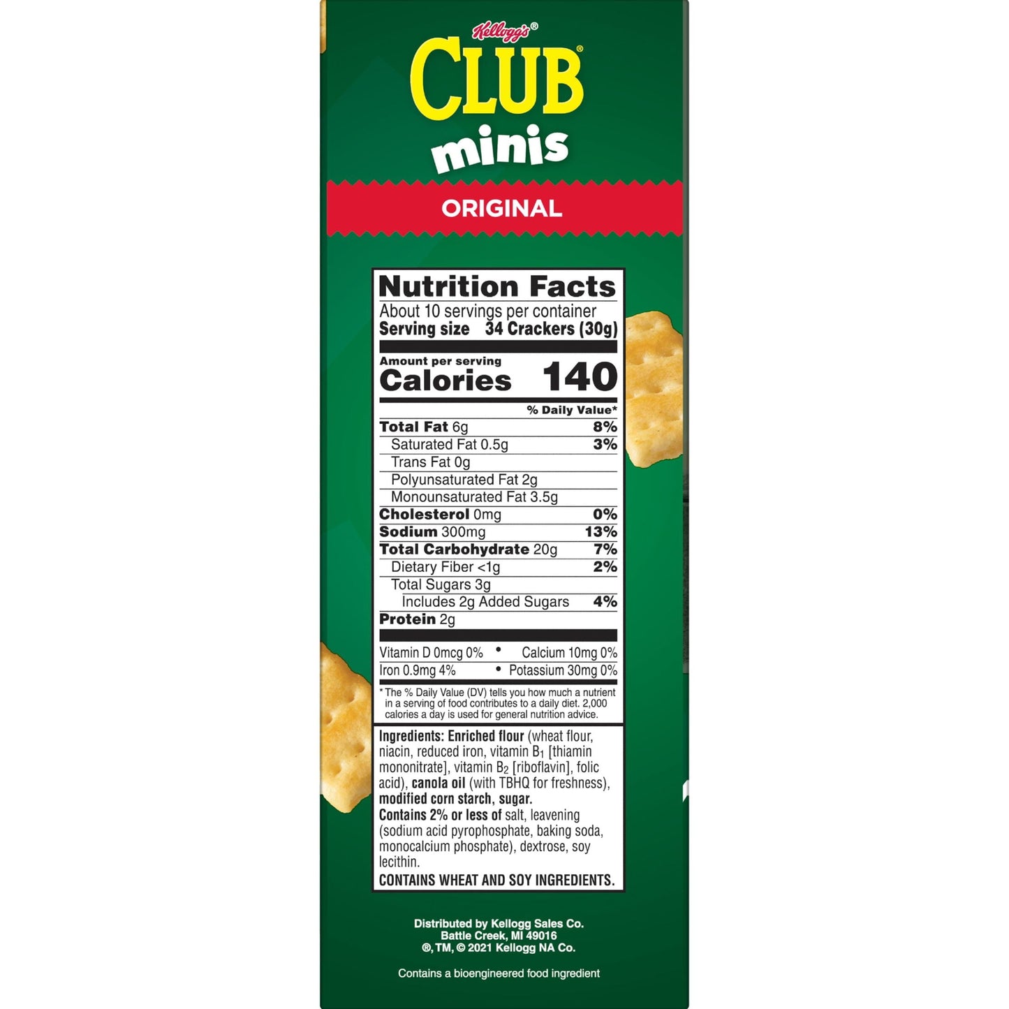 Club Original Crackers, 11 oz