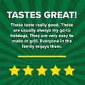Nathan's Famous Jumbo Restaurant Style Beef Franks, 12 oz