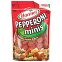 HORMEL, Beef - Pork Pepperoni Minis, Pizza Topping, Gluten Free, Original, 5 oz Plastic Resealable Package