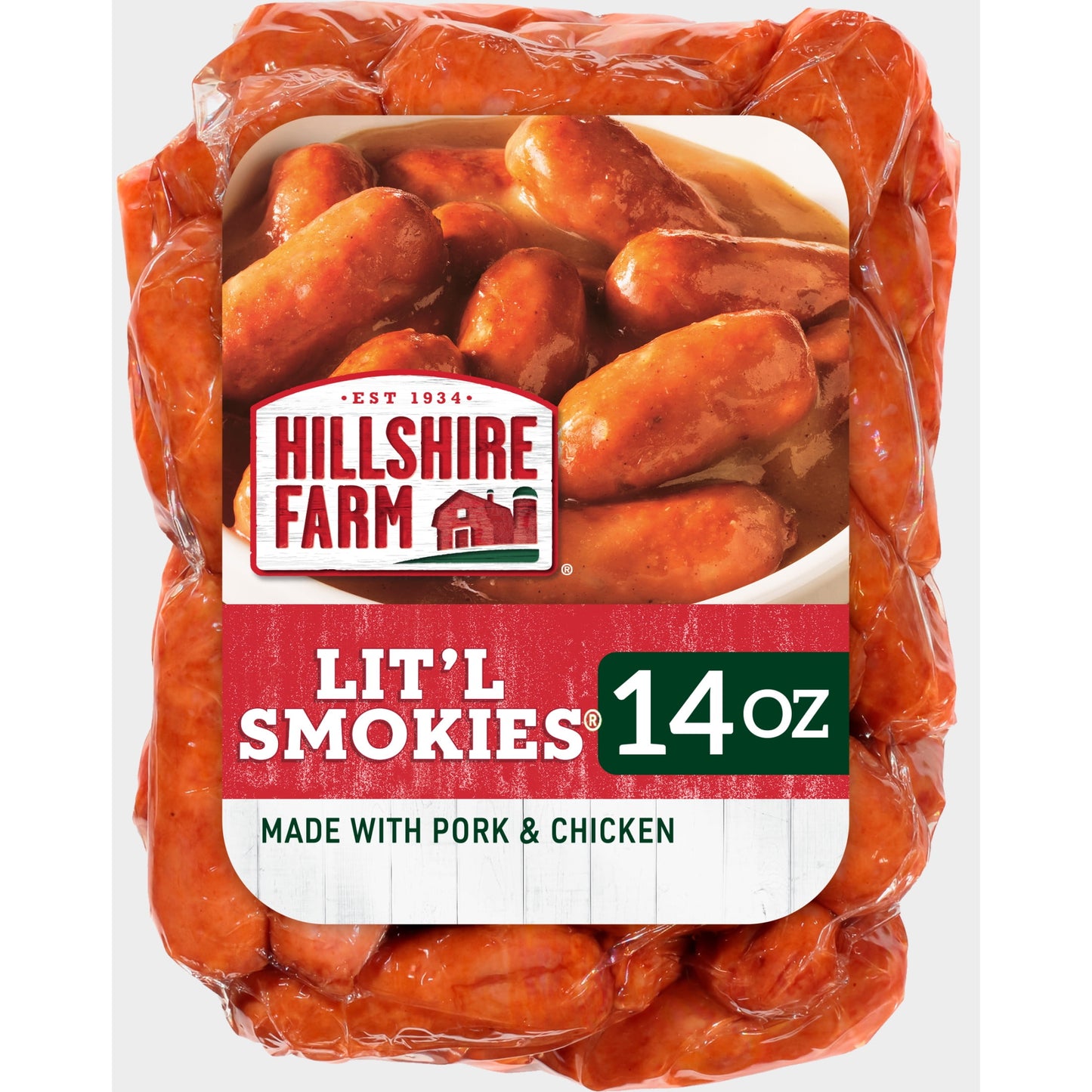 Hillshire Farm Lit'l Smokies Smoked Sausage, 14 oz