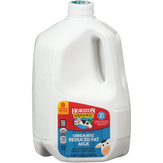 Horizon Organic 2% Reduced Fat High Vitamin D Milk, 1 Gallon