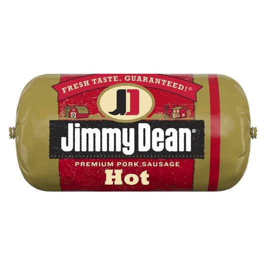 Jimmy Dean Premium Pork Hot Sausage Roll, 16 oz