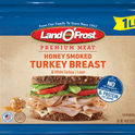 Land O' Frost Premium Honey Smoked Turkey Breast, Deli Sliced, 1 lb, Resealable Plastic Pouch
