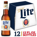 Miller Lite Lager Beer, 12 Pack, 12 fl oz Bottles, 4.2% ABV