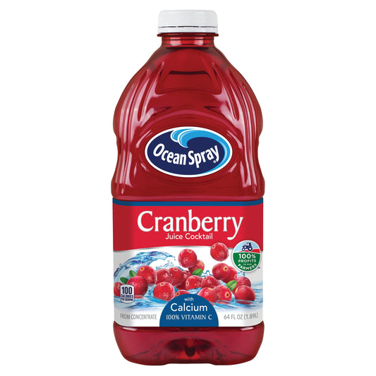 Ocean Spray Cranberry Juice Cocktail with Calcium, 64 fl oz