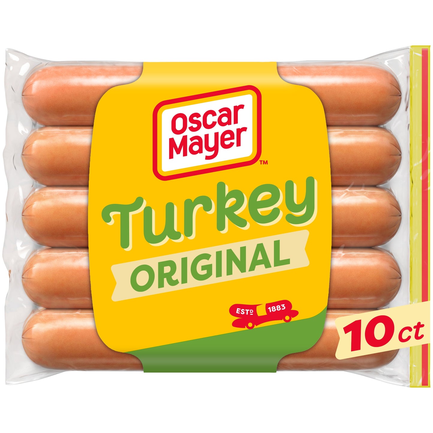 Oscar Mayer Turkey Uncured Franks Hot Dogs, 10 ct. Pack