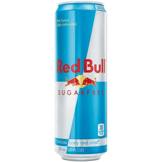 Red Bull Sugar Free Energy Drink, 20 fl oz Can