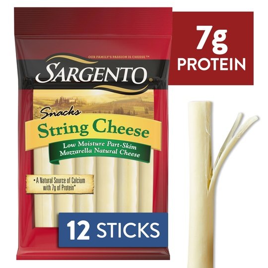 Sargento® Natural String Cheese Snacks, 12-Count