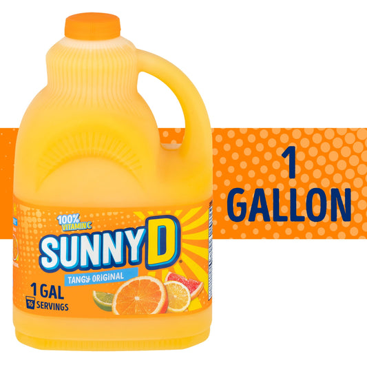 SunnyD Tangy Original Orange Juice Drink, 1 Gallon Bottle