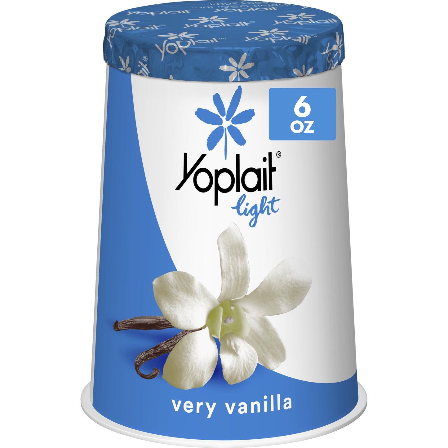 Yoplait Light Very Vanilla Fat Free Yogurt, 6 OZ Yogurt Cup