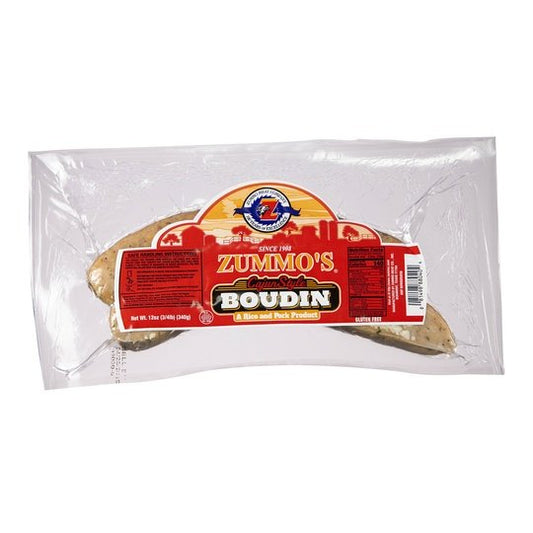 Zummos Cajun Style Boudin, Pork, 12 oz. 2 Count