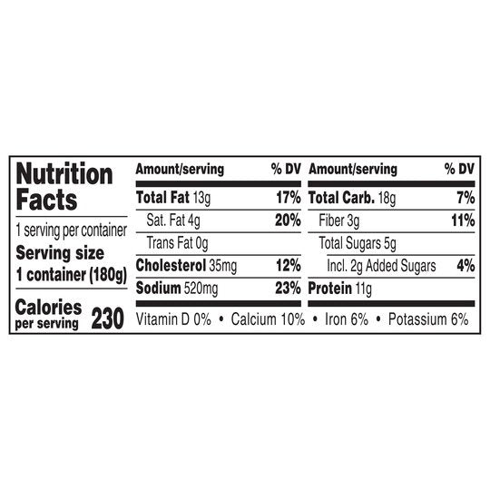 Marketside Santa Fe Style Salad with Chicken, 6.35 oz Bowl, Fresh