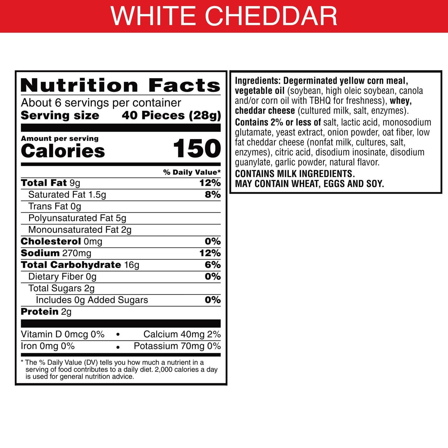 Cheez-It Puff'd White Cheddar Cheesy Baked Snacks, 5.75 oz