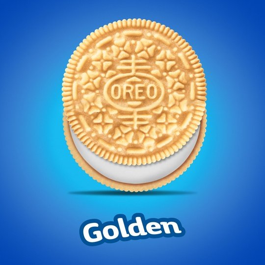 OREO Golden Sandwich Cookies, 13.29 oz