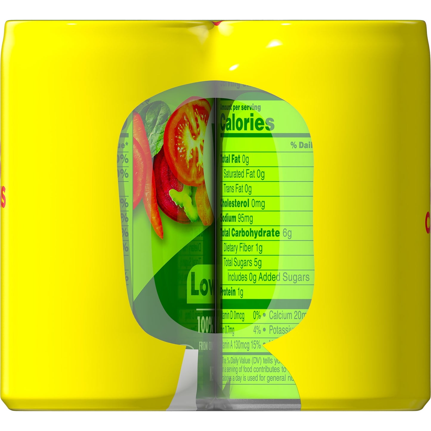 V8 Low Sodium Original 100% Vegetable Juice, 5.5 fl oz Can (Pack of 8)