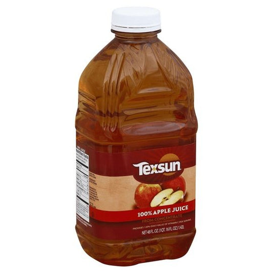 Texsun Apple Juice 48 oz From Concentrate