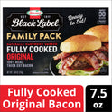 HORMEL BLACK LABEL Pork Bacon, Fully Cooked, Family Pack, 7.56 oz PlasticPackage
