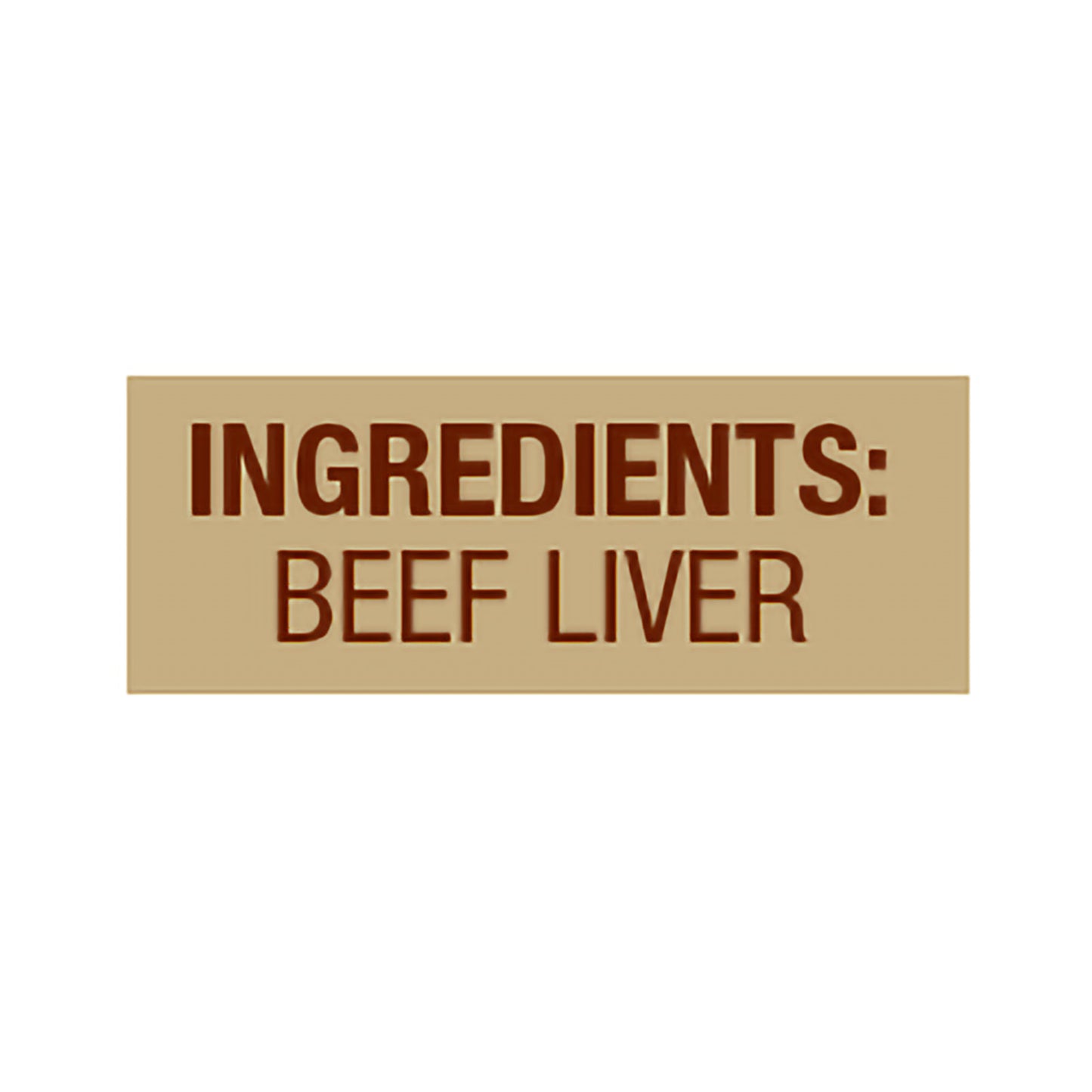 Tender Year Brand Frozen Beef Liver, 1 lb