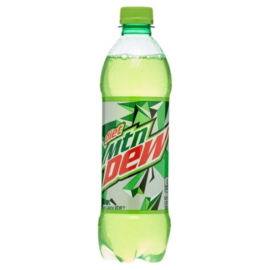 Diet Mountain Dew Citrus Soda Pop, 16.9 oz, 6 Pack Bottles