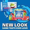 Capri Sun 100% Juice Watermelon Juice Box Pouches, 10 ct Box, 6 fl oz Pouches