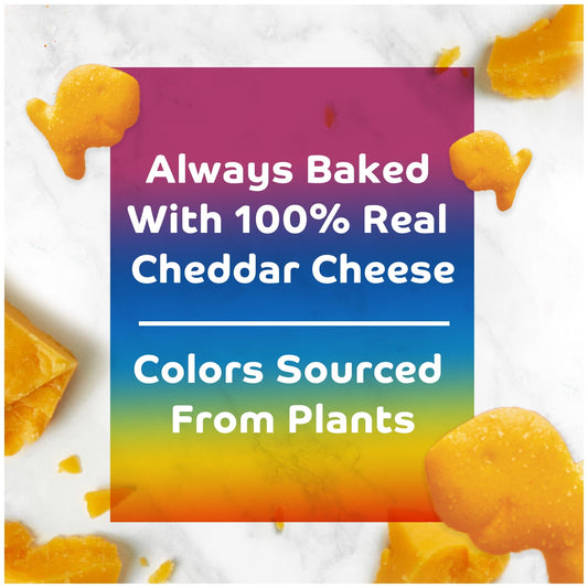 Goldfish Colors Cheddar Cheese Crackers, 27.3 oz Carton