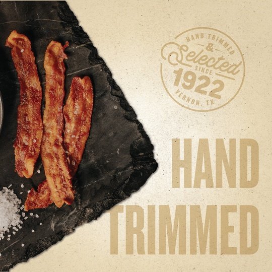 Wright Brand Thick Cut Applewood Real Wood Smoked Bacon, 1.5 lb