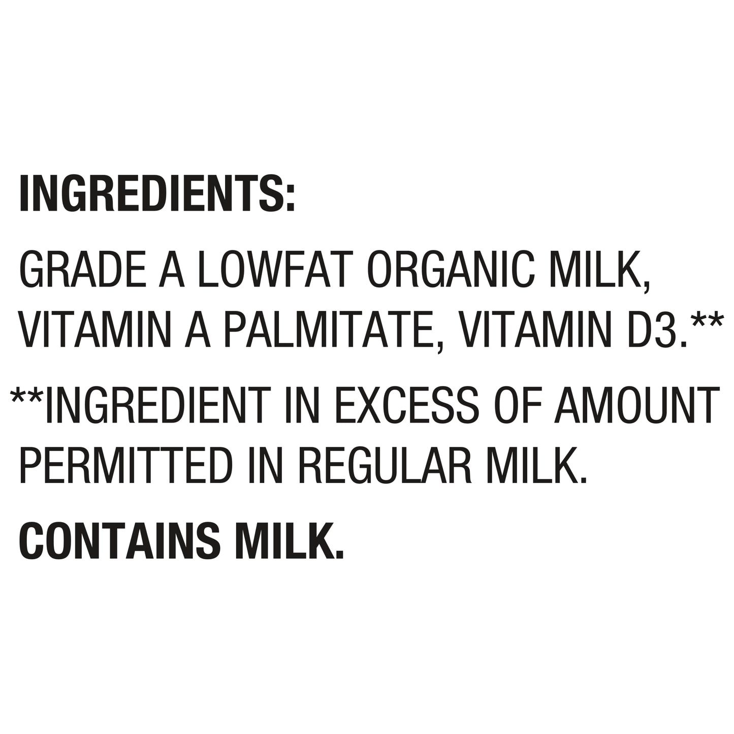 Horizon Organic 1% Lowfat High Vitamin D Milk, Half Gallon